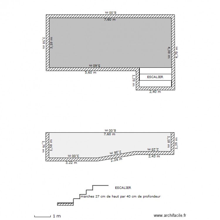 piscine. Plan de 0 pièce et 0 m2
