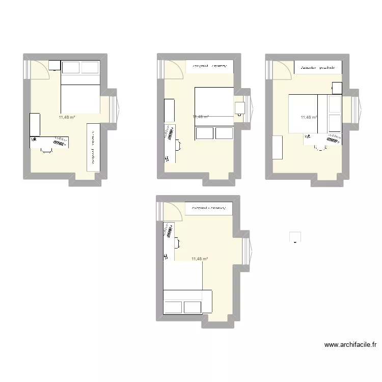 chamb perso. Plan de 