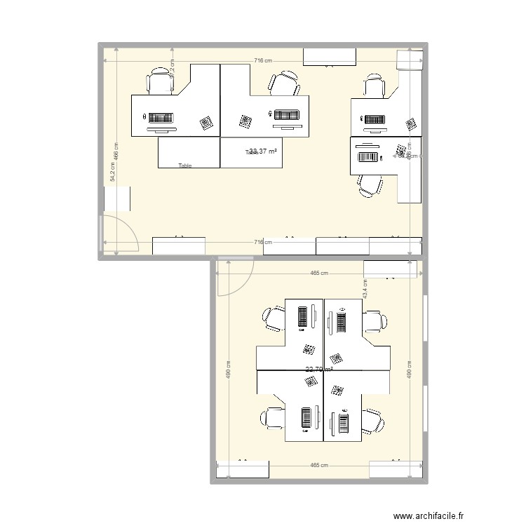 bureau qualité production V2. Plan de 0 pièce et 0 m2
