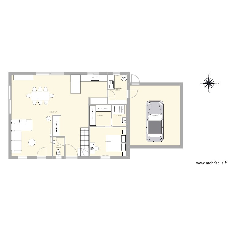 Maison 2. Plan de 0 pièce et 0 m2