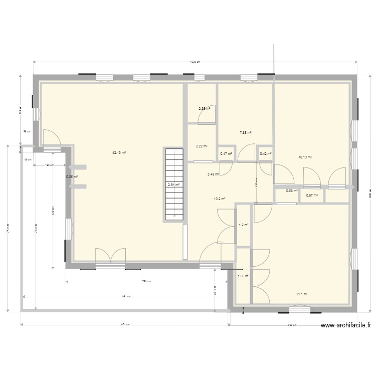 uzes 19 11 12 1130. Plan de 0 pièce et 0 m2