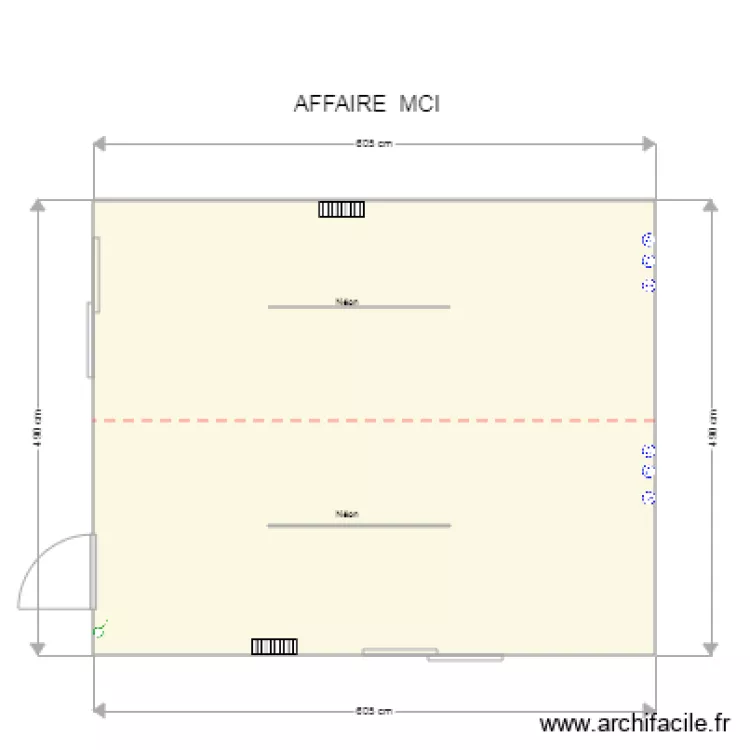 AFFAIRE MCI. Plan de 