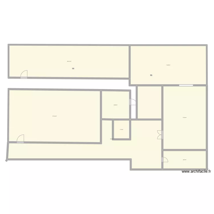 Esplane &eacute;tage . Plan de 