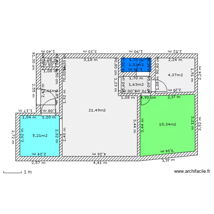 Plan actuel 2. Plan de 