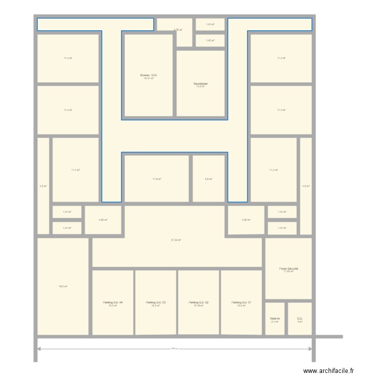 Wissam Office Extra Small V3. Plan de 0 pièce et 0 m2