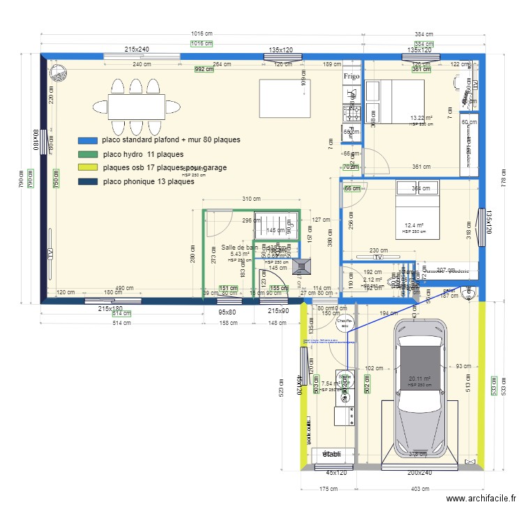 vue dessus. Plan de 0 pièce et 0 m2