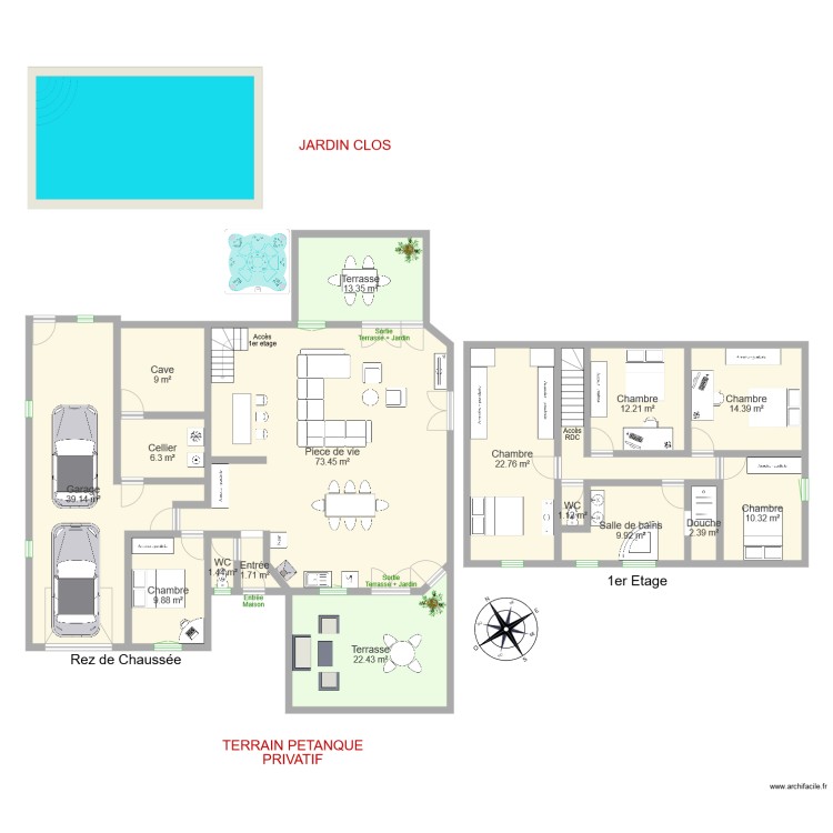 POLLONI. Plan de 0 pièce et 0 m2