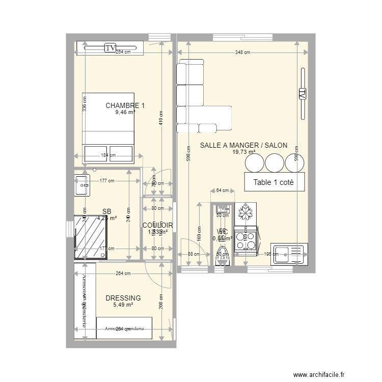 ALEXIS42. Plan de 0 pièce et 0 m2