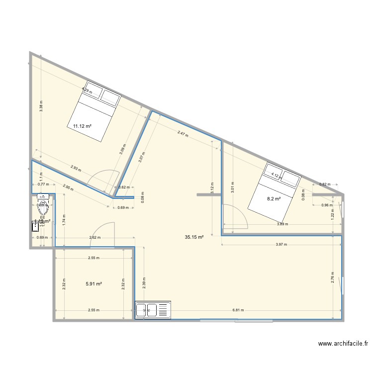 Atelier. Plan de 0 pièce et 0 m2