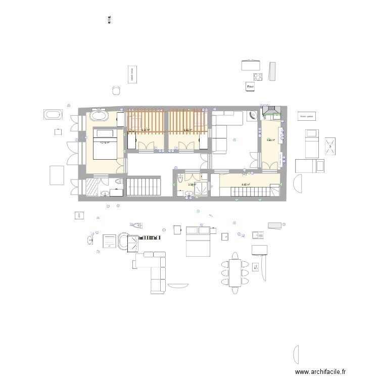 OLHAOCENTROCOMMERCIO1erJET DU22. Plan de 0 pièce et 0 m2