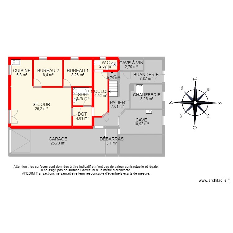 BI 12293 - . Plan de 45 pièces et 459 m2