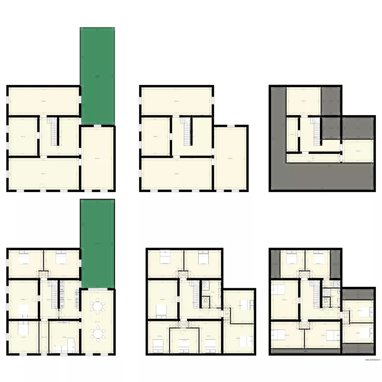 13 Chabrely. Plan de 