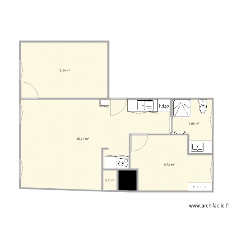 Appartement Vienne. Plan de 0 pièce et 0 m2