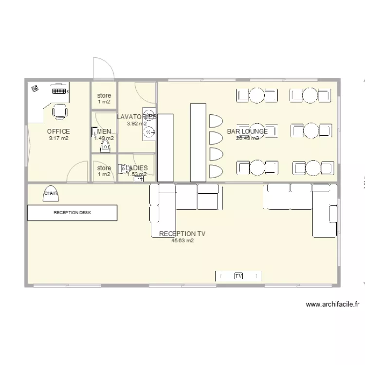 CARAIBHEADOFFICE. Plan de 