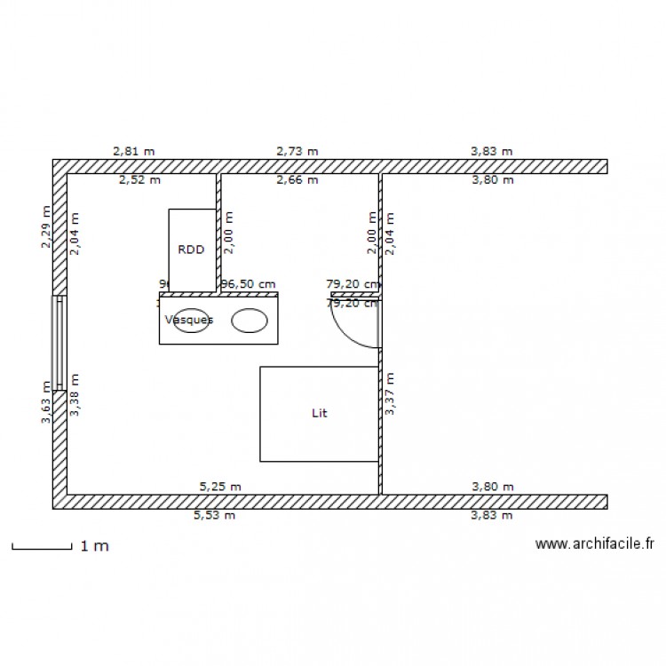 Ringo SDB ouverte 2. Plan de 0 pièce et 0 m2