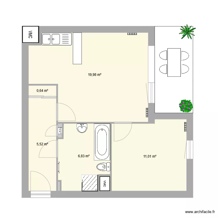 maison. Plan de maison. Plan de