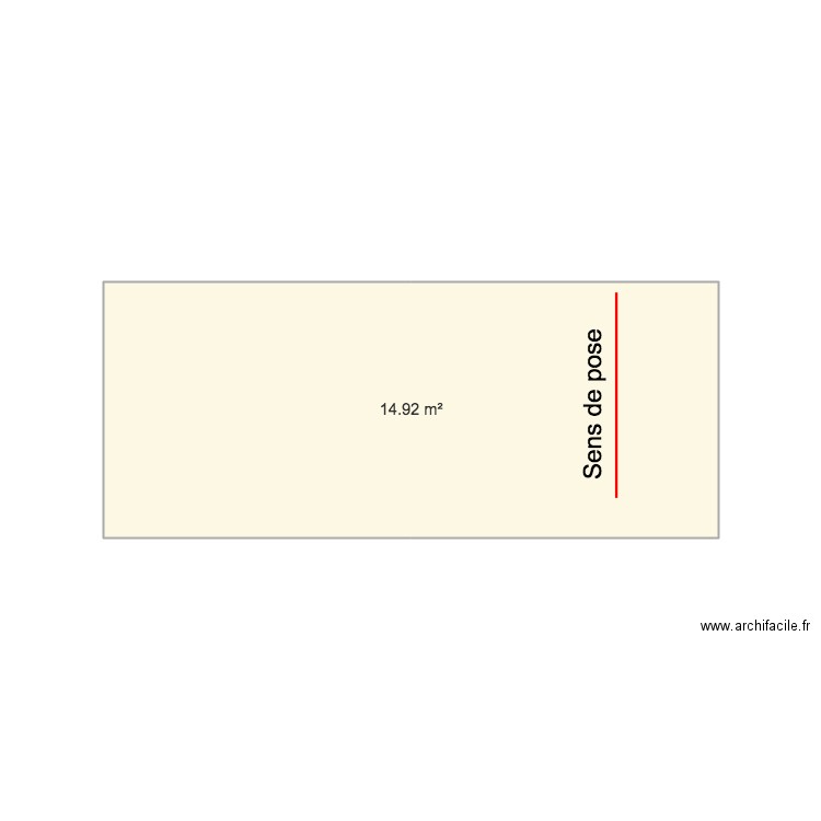 Terrasse Rect. Plan de 0 pièce et 0 m2