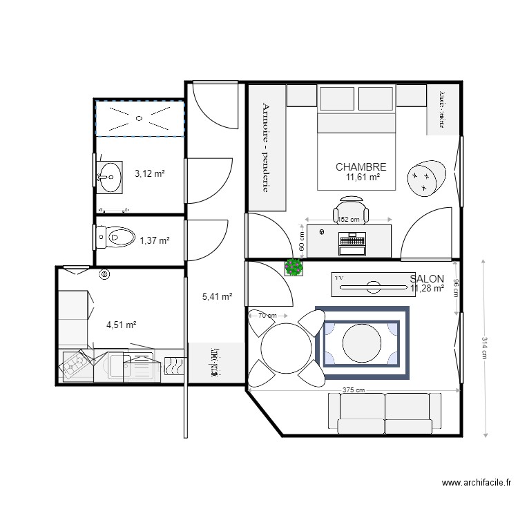 APPARTEMENT. Plan de 0 pièce et 0 m2