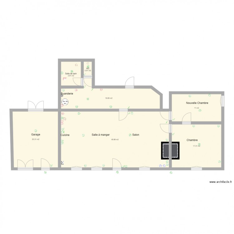 Davila Lucie et Moussion Fabien 33570 LUSSAC. Plan de 0 pièce et 0 m2