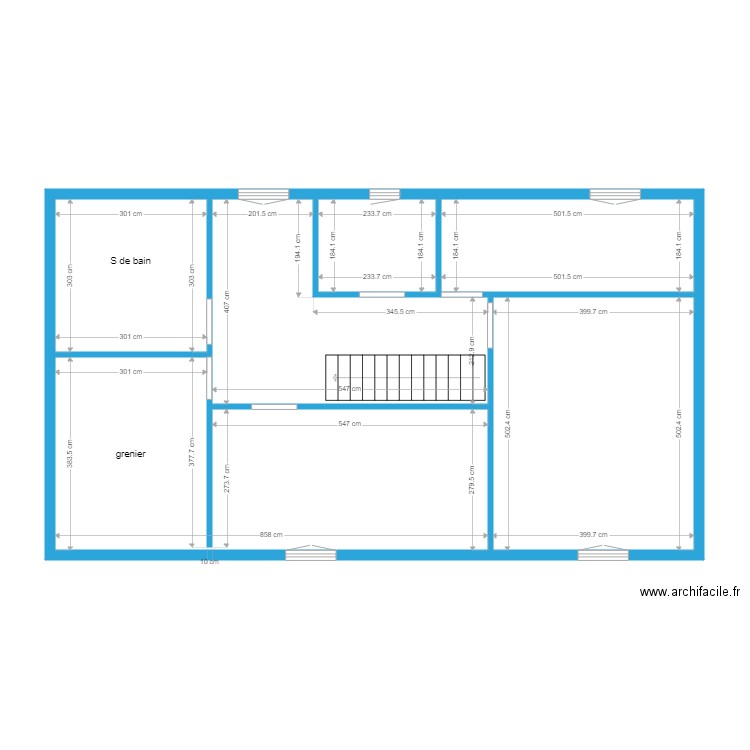 Haour Etage. Plan de 0 pièce et 0 m2