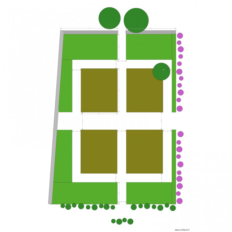 Jardin potager. Plan de 0 pièce et 0 m2