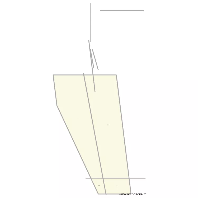 Plan 526m2 mW. Plan de 