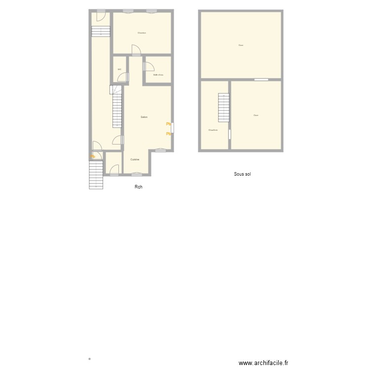 Croquis PETERLIN Rch. Plan de 0 pièce et 0 m2