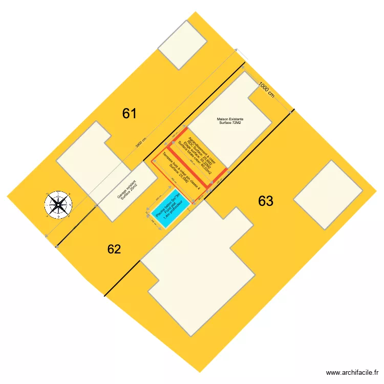 Plan de masse talence. Plan de 