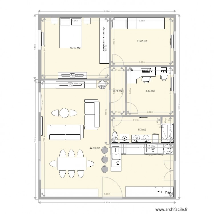 neuilly. Plan de 0 pièce et 0 m2