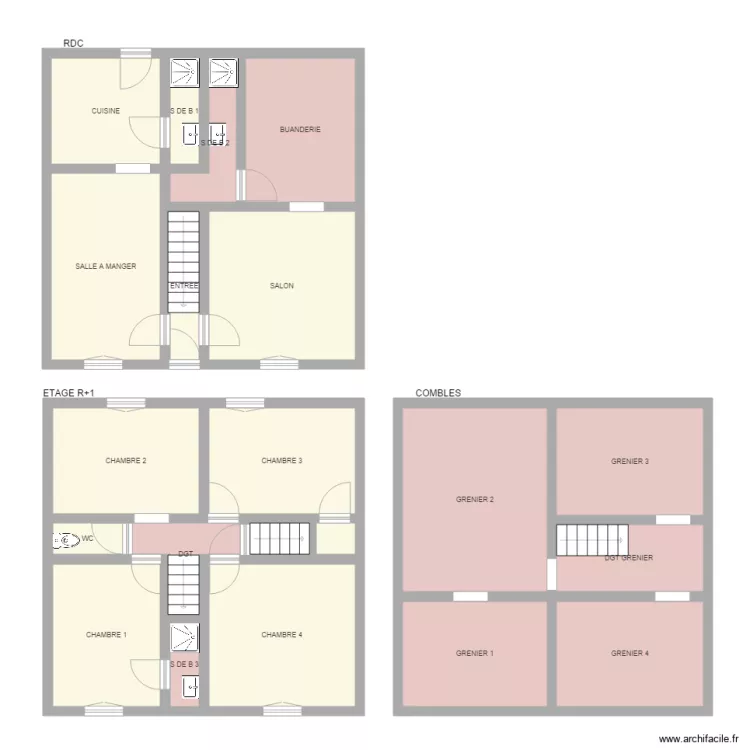 TESSIER 10. Plan de TESSIER 10. Plan de