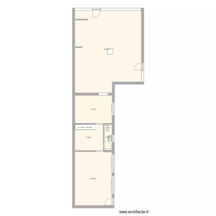 vitry. Plan de 