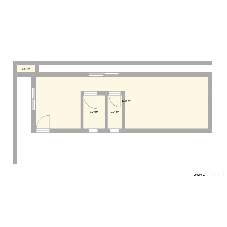 Annexes. Plan de 4 pièces et 39 m2