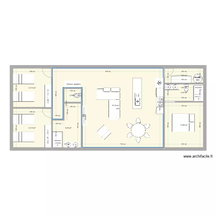 maison 1. Plan de 