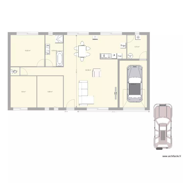 P VILLLA. Plan de P VILLLA. Plan de