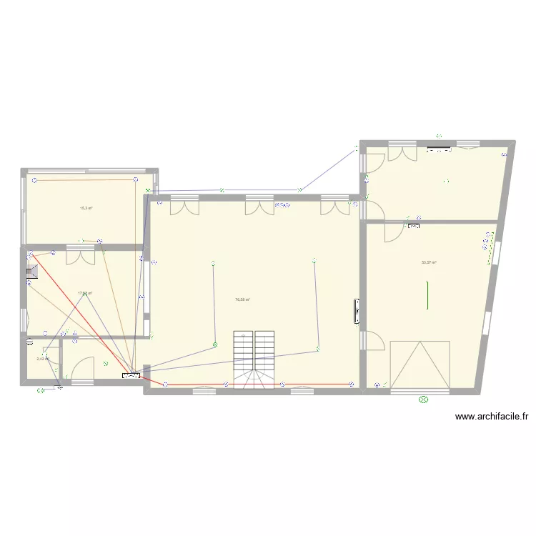 plan maison 2. Plan de 