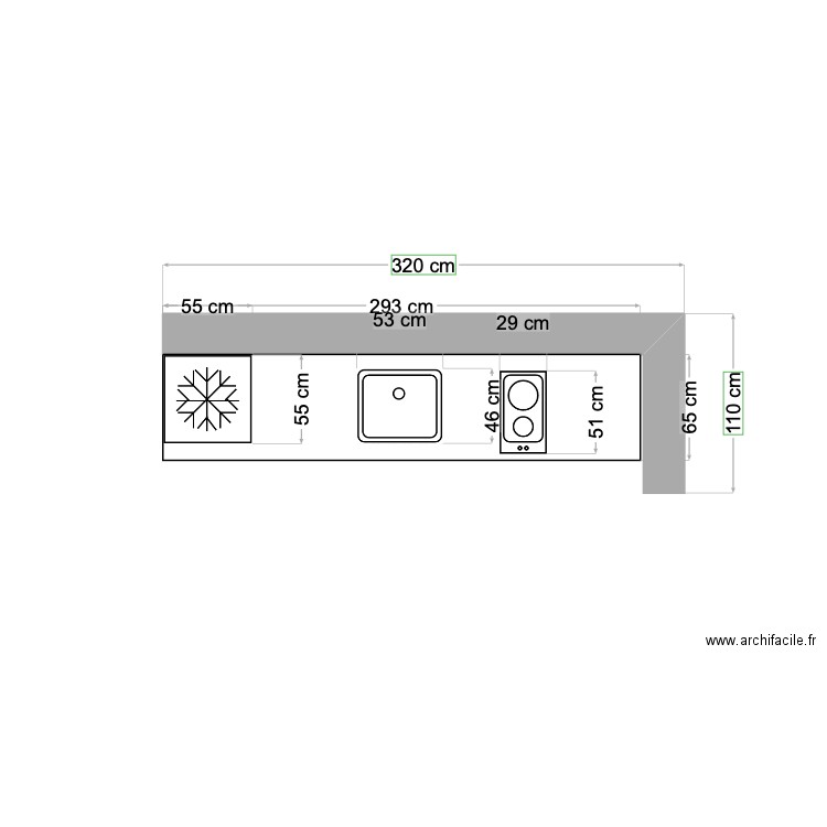 CUISINE. Plan de 0 pièce et 0 m2