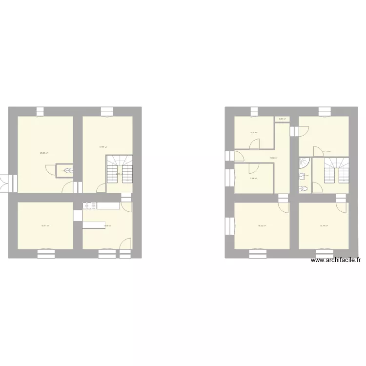 Coublevis RDC. Plan de 