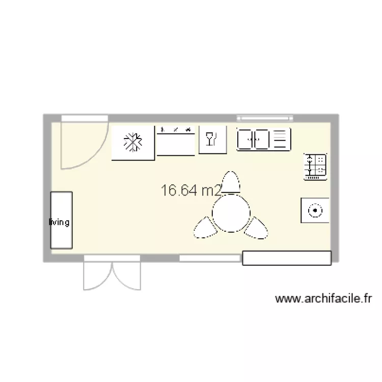 ducos CUISINE AMENAGEE. Plan de ducos CUISINE AMENAGEE. Plan de