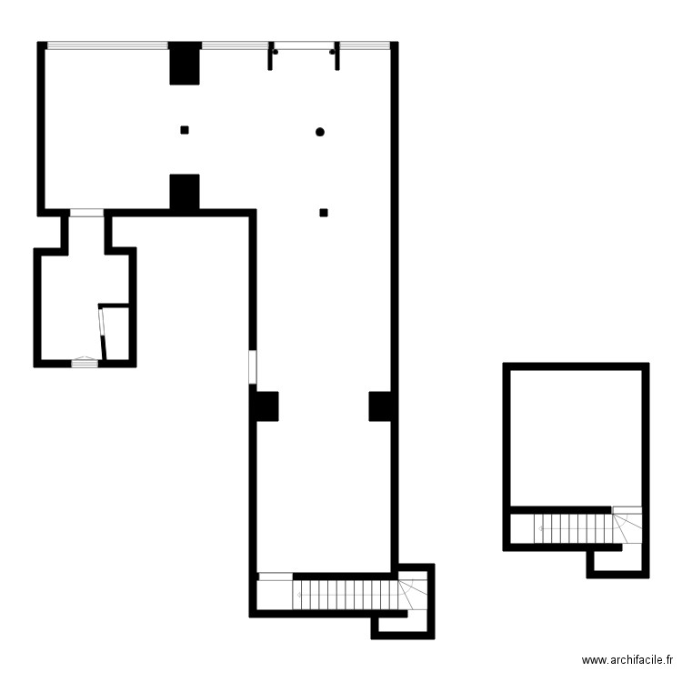 vêtements SLS MARX DORMOY. Plan de 5 pièces et 105 m2