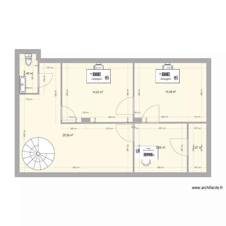 Bureau maiore. Plan de Bureau maiore. Plan de