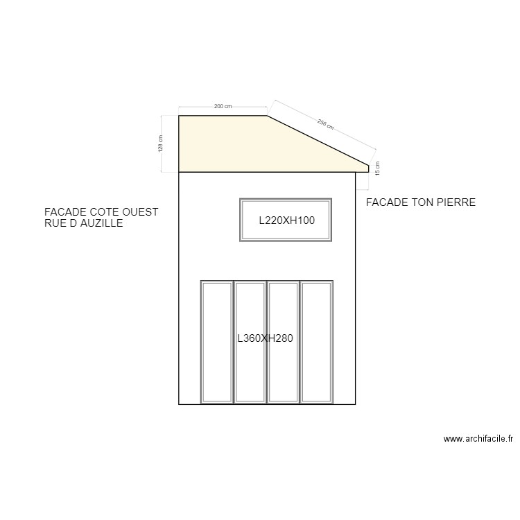 COLOGNE OUEST . Plan de 0 pièce et 0 m2