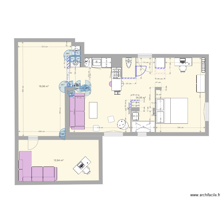 Valrose avec extérieur. Plan de 0 pièce et 0 m2