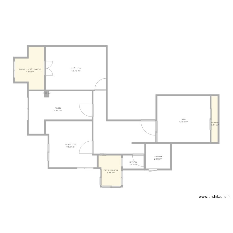 Tamar et Sagi  FUTUR. Plan de 0 pièce et 0 m2