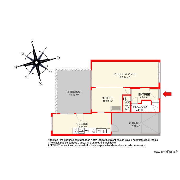 BI 4405. Plan de 0 pièce et 0 m2