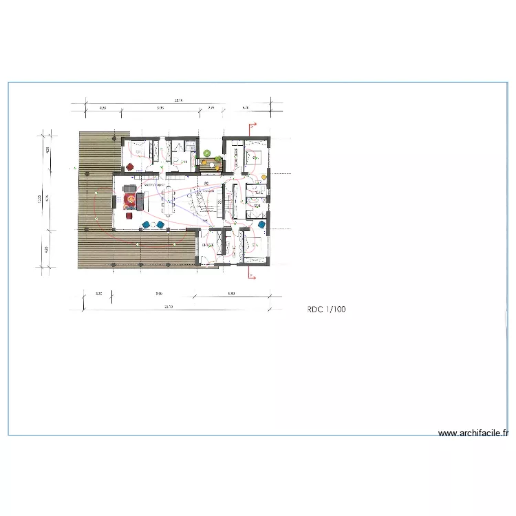 LOUDET ARBOR. Plan de 
