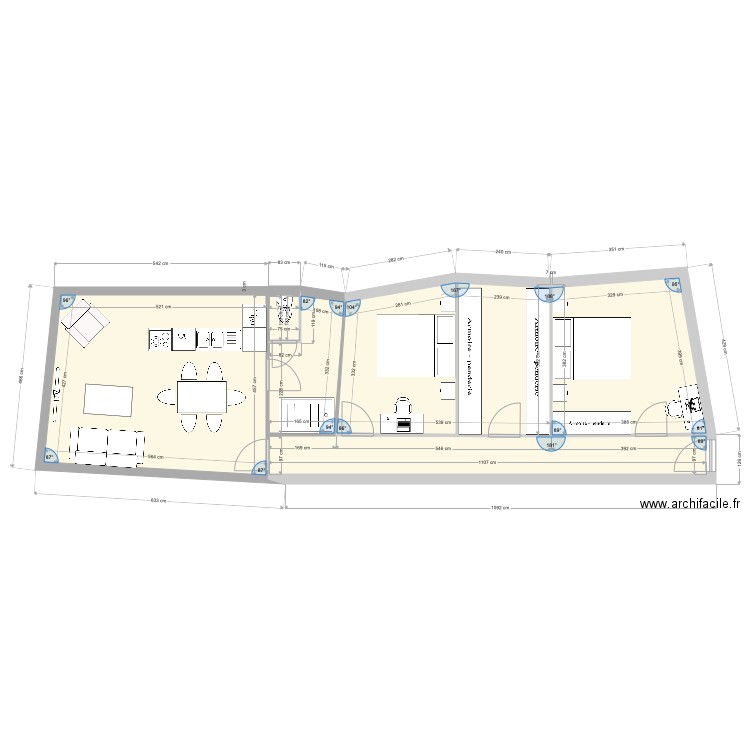 T3 BOTTI envisagé variante 3. Plan de 0 pièce et 0 m2