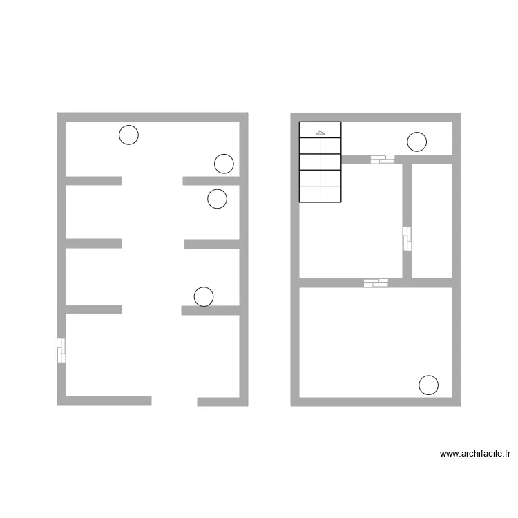 Boulangerie du lyc&eacute;e 867. Plan de 