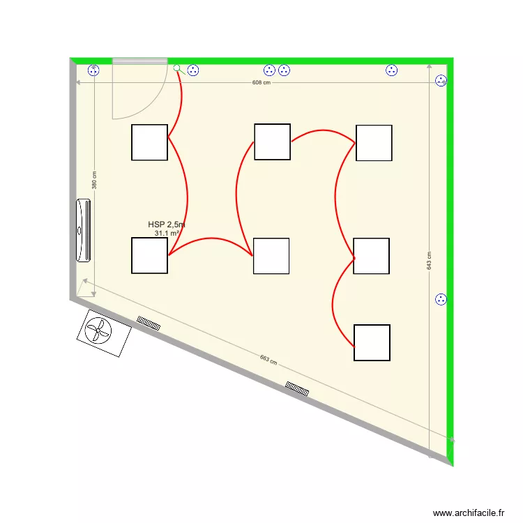 PLAN OPEN SPACE RDC CFO CFA CLIM. Plan de 