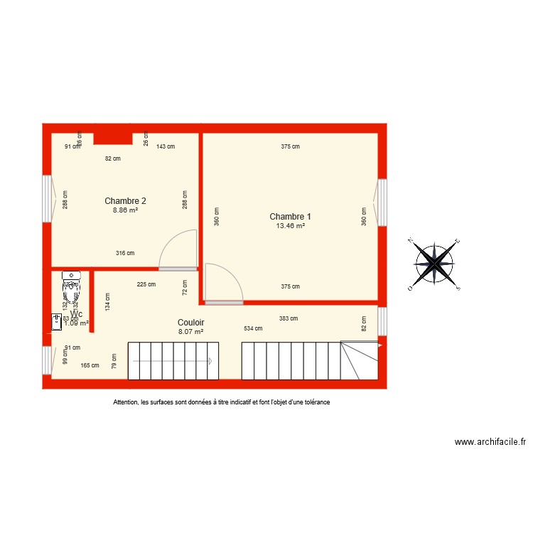 BI 4116 1er coté. Plan de 0 pièce et 0 m2