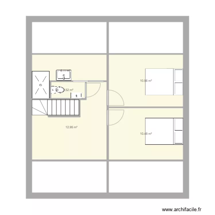 st jean de mont etage sdb fond. Plan de st jean de mont etage sdb fond. Plan de